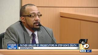 Father grilled by prosecutors in step-son's death