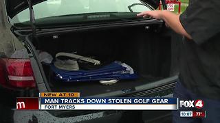 $3,500 in golf gear stolen from man's trunk