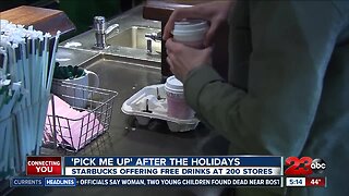 Starbucks free drink