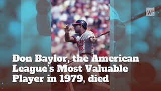 Baseball Great, Former MVP Dies At Age 68