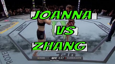 Joanna Jedrzejczyk vs Weili Zhang | Every Strike Landed #mma #ufc #fighting