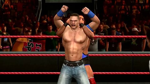 WWE SmackDown vs. Raw 2010 Gameplay John Cena vs Santino Marella