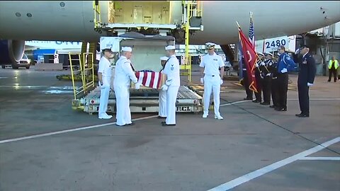 Piece from USS Arizona arrives to Colorado, bringing those lost in Pearl Harbor home