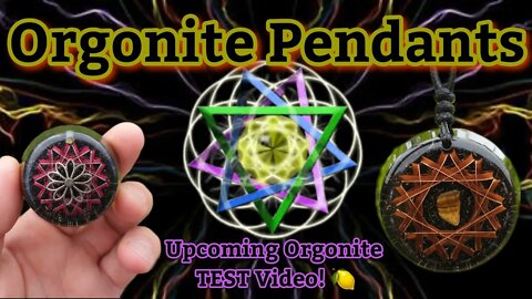 Orgonite ⚡TEST⚡ & New VORTEX Coil Pendants ⚛