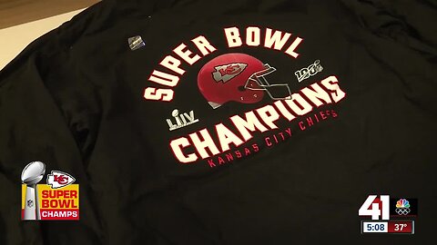Chiefs Super Bowl gear sold out in just 15 minutes Sunday night