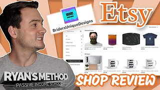 Etsy Print on Demand 🛒 Shop Review #2