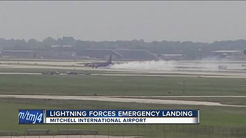 Mitchell International Airport reopens after military plane emergency landing