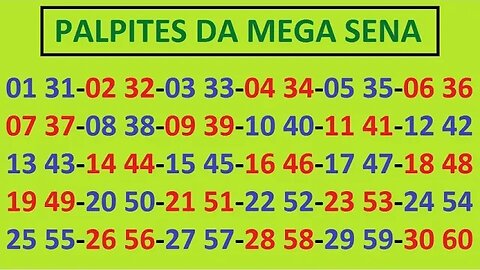 VOCÊ TEM MAIS DE 18 ANOS E QUER A PRENDER COMO JOGAR NA MEGA SENA