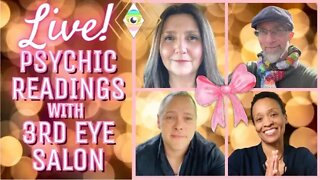 The 3rd Eye Salon Gifts YOU With Live Psychic Readings - Happy Holidays! 🎁❤️🎄❤️⛄