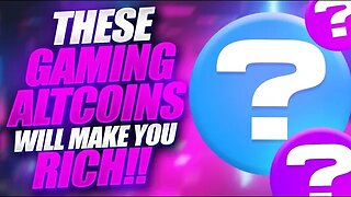 3 CRYPTO GAMING ALTCOINS THAT WILL MAKE YOU RICH - VULCAN FORGED, ILLUVIUM, ULTRA