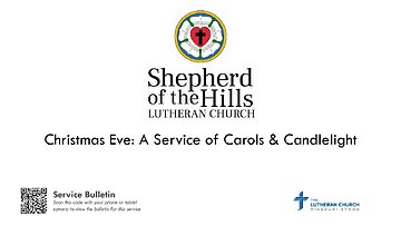 CHRISTMAS EVE: A SERVICE OF CAROLS AND CANDLELIGHT (2023-12-24 7:00 PM)