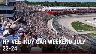 Racing Frenzy Unleashed: Mahesh Chookolingo's Thrilling Vlog at the HyVee Indy Race Weekend