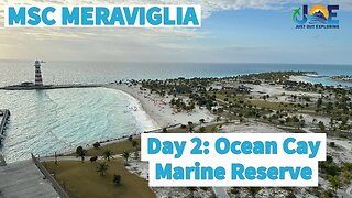 MSC Meraviglia Vlog Day 2 | Beach party and lighthouse Show Vlog