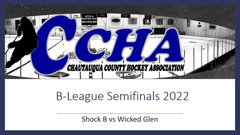 2022 CCHA B League Semifinal Game