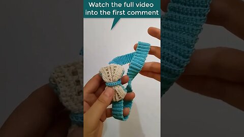 How to make a crochet headband #shorts