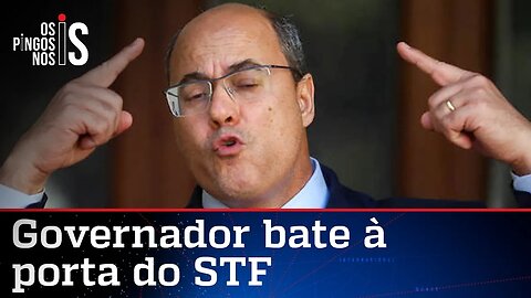 Desesperado, Witzel apela a Dias Toffoli