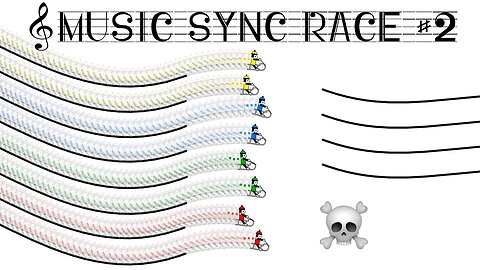 Line Rider Race #2 - Who will survive Flight of the Valkyries?