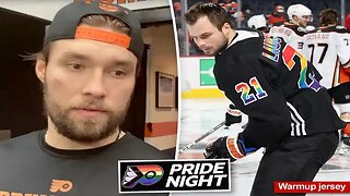 Based NHL Hockey Player Refuses To Wear Pride Jersey