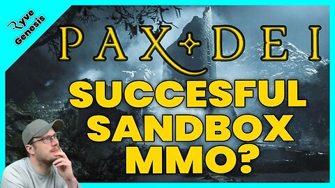 PAX DEI | Sandbox MMOs Usually FAIL, Why PAX DEI MIGHT be DIFFERENT!