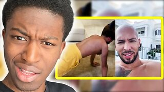 Andrew Tate Reacts To Adin Ross Failing To Do 30 Push Ups! Twitch Live Clips Reaction