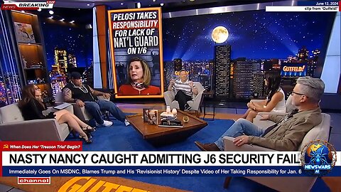 GUTFELD! NASTY PELOSI ADMITS ON TAPE J6 SECURITY FAILURE IS HER FAULT, BLAMES TRUMP! ~ TrumpRap.com