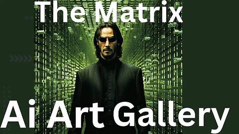 The Matrix Ai Art Gallery #livestream #thematrix #lofimusic