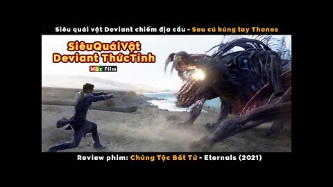 Siêu quái vật Deviant chiếm địa cầu - review phim Chủng tộc bất tử