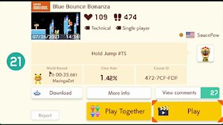 Blue Bounce Bonanza
