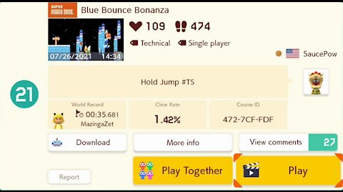 Blue Bounce Bonanza