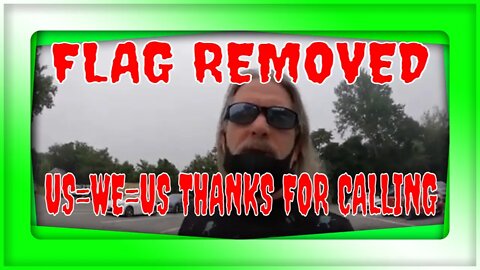 PART 2 REMOVAL OF DESECRATED FLAG AT EASTHAM DPW