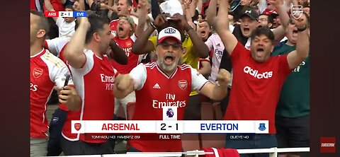 Arsenal vs Everton (2-1) highlights