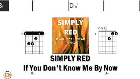 SIMPLY RED If You Don't Know Me By Now - FCN Guitar Chords & Lyrics HD