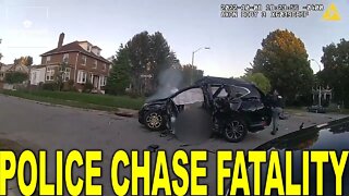 Bodycam Video Shows Police Chase That Ends In Fatal Crash of Maryland Teen