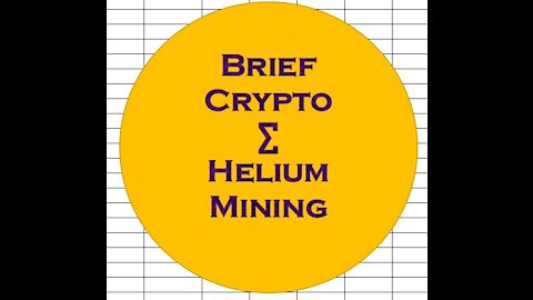 $$$ Helium ($HNT) Mining - Watch BEFORE buying a miner