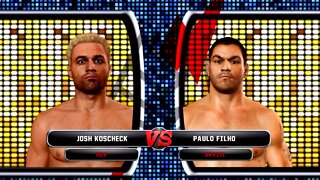 UFC Undisputed 3 Gameplay Paulo Filho vs Josh Koscheck (Pride)