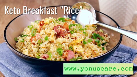 Keto based Breakfast Rice