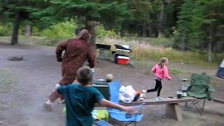 Bigfoot Scare Prank