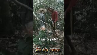 Zé da caça chamou chicó pra uma aposta"pra ver quem caça mais"