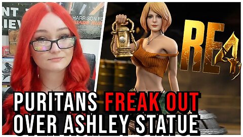 Puritans FREAK OUT Over SEXY Resident Evil 4 Ashley Inspired Statue, Exposes MASSIVE Double Standard