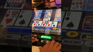 Watch @bigkatspoker guess #videopoker #ultimatex #casino