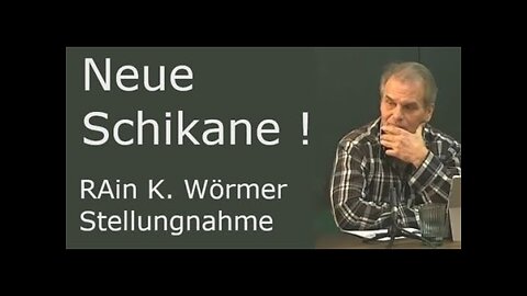 Neue Schikane gegen Dr. Reiner Füllmich, RAin Wörmer berichtet@O815🙈🐑🐑🐑 COV ID1984