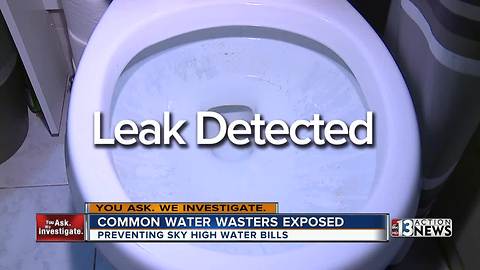 Common water wasters exposed