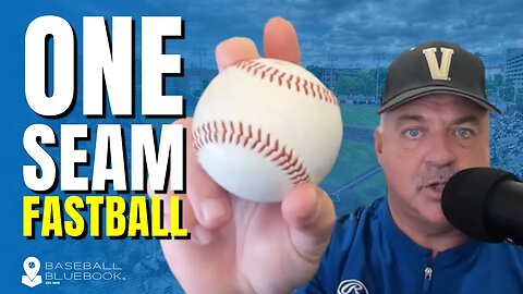 Safe pitching tip! How to throw a One Seam Fastball!