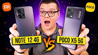 Poco X5 5G vs Redmi Note 12 4G | Comparativo Completo!