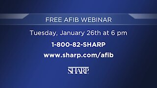 Learn About Sharp Memorial Hospital's AFib Seminar on January 26th