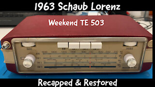 I Restored a 1963 Schaub Lorenz Shortwave Radio | Retro Repair Guy Episode 7