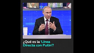 ¿En qué consiste la tradicional maratón de preguntas y respuestas con Vladímir Putin?