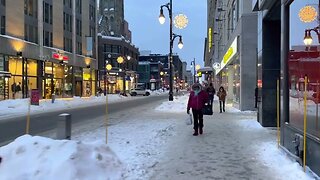 Montreal Scenic Winter Walk Tour February 2023
