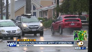 Ocean Beach residents push to improve safety at intersection