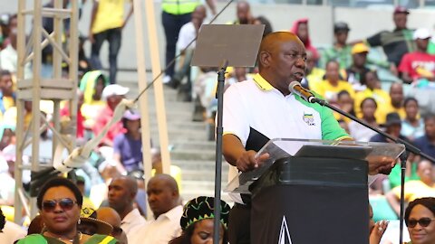 SOUTH AFRICA, Durban- ANC Election Manifesto launch (Video) (3nf)